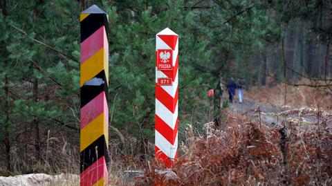 Krzysztof Bosak opowiada o "wpychaniu migrantów" z Niemiec do Polski
