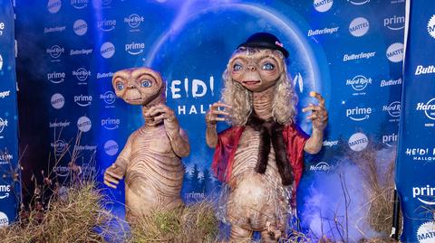 Heidi Klum przebrała się za E.T.