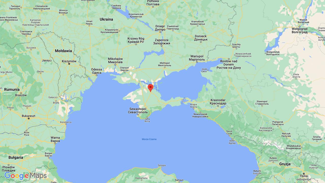 Wybuch w rejonie lotniska wojskowego na okupowanym Krymie