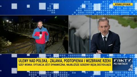 Sytuacja w Kłodzku na Dolnym Śląsku. Relacja reportera TVN24 z sobotniego wieczora