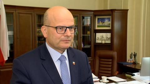 Prezydent Grudziądza Maciej Glamowski o sytuacji grudziądzkiego szpitala 