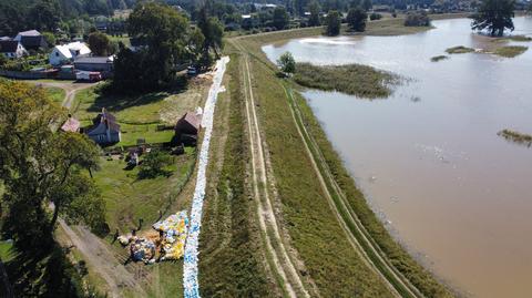 Prezes Wód Polskich: Ogromna wyrwa na Nysie Szalonej. Ma długość 97 metrów