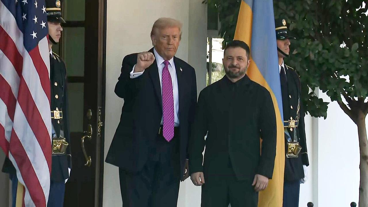 Zełenski u Trumpa w Białym Domu