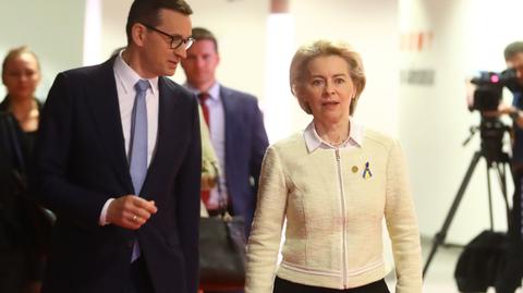 Mateusz Morawiecki, Ursula von der Leyen