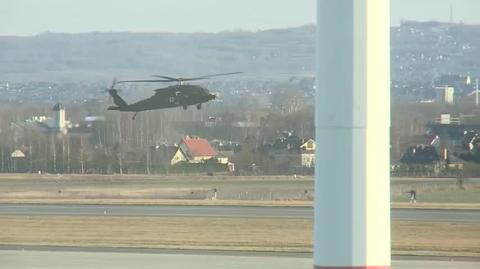 Na lotnisku Jasionka lądują kolejne wojskowe transporty
