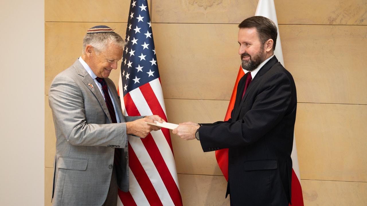 MSZ przyjęło nowego ambasadora. "Polska i USA to partnerzy sojusznicy i przyjaciele" 