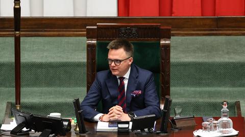 Szymon Hołownia w Sejmie