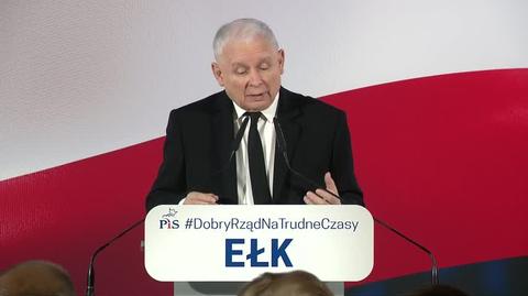 Kaczyński: Bywa źle z praworządnością, ale kto jest temu winien? No ci sędziowie.