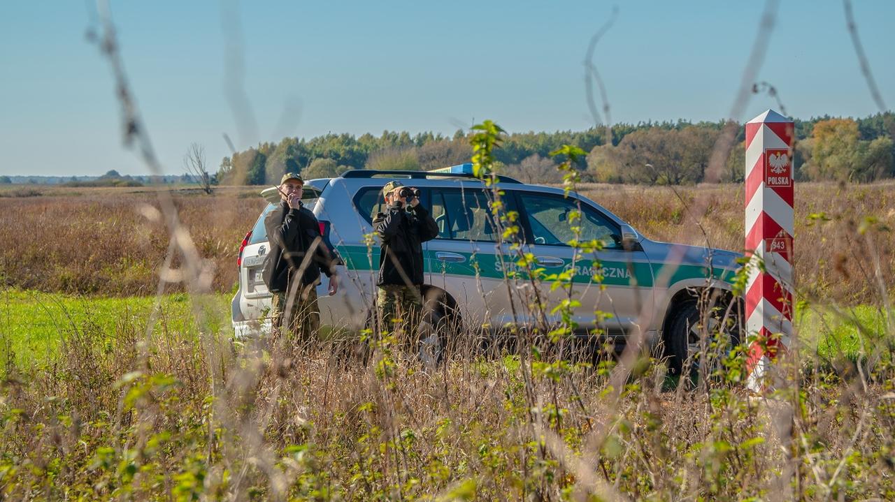 30 kilometrów od granicy z Białorusią na pole spadł balon