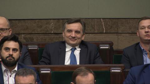 Sejm zgodził się na zatrzymanie i doprowadzenie Ziobry przed sejmową komisję ds. Pegasusa (materiał z 5.12.2024 r.)