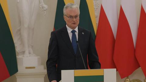 Nauseda: Litwa i Polska konsekwentnie udzielają wsparcia Ukrainie