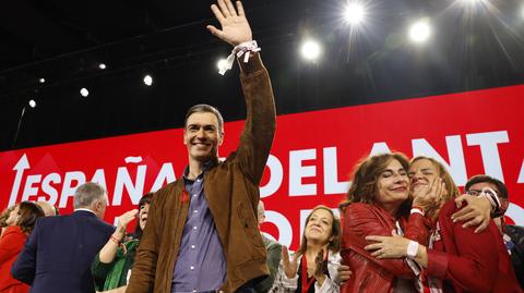 Pedro Sanchez spotkał się z premierem Iraku