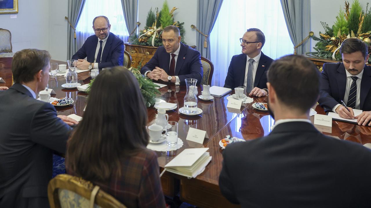 Przedstawiciele giganta w Pałacu Prezydenckim. Rozmawiali o AI i innowacjach