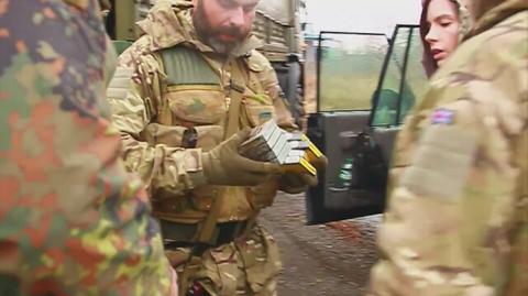 Pomoc humanitarna dotarła do żołnierzy w obwodzie ługańskim