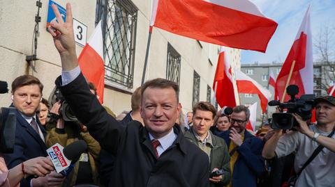 Mariusz Błaszczak usłyszał zarzuty. Chodzi o sprawę ujawnienia planów obronnych Polski