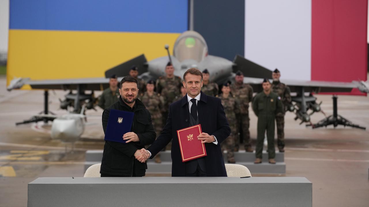 Ukraina kupi od Francji 100 myśliwców Rafale