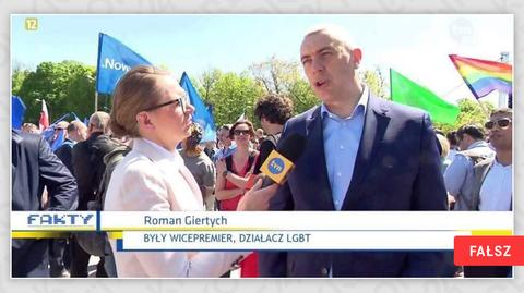 Demonstracja w Poznaniu po słowach prezydenta Andrzeja Dudy o LGBT