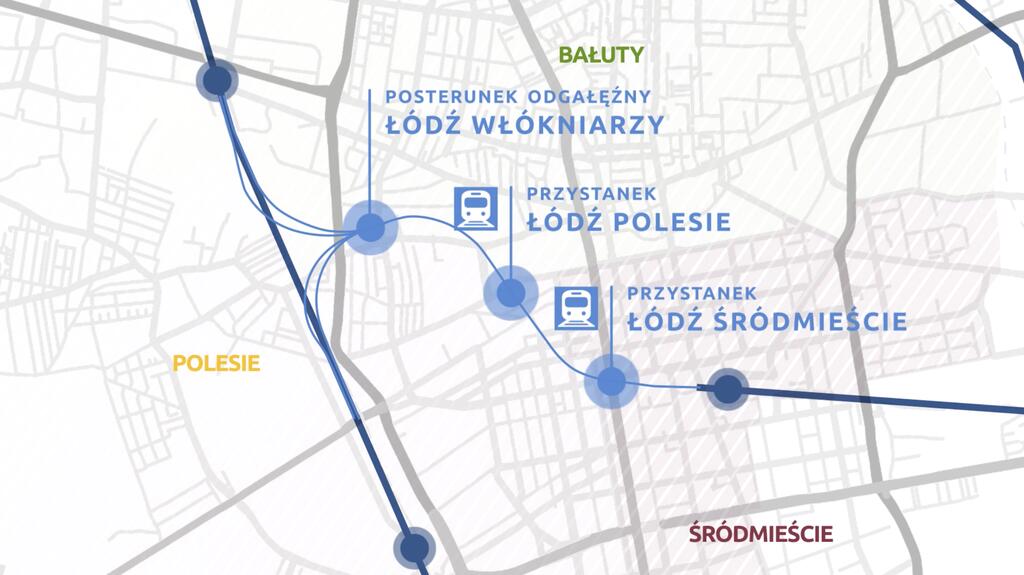 Tunel ma przebiegać pod ścisłym centrum Łodzi