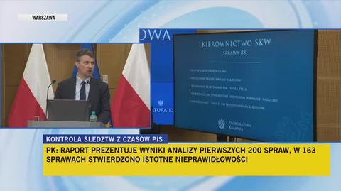 Onyszczuk o sprawie byłego szefa CBA, późniejszego ministra koordynatora służb specjalnych i późniejszego szefa MSWiA