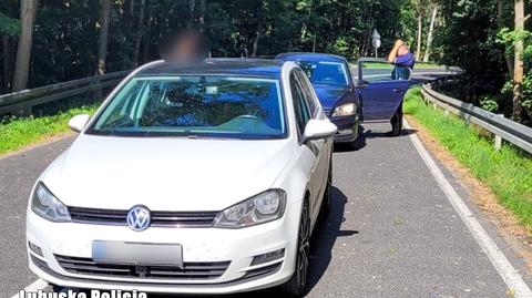 ciekając policji, nazbierała 236 punktów karnych
