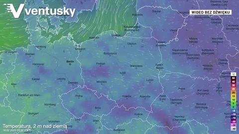 Prognozowana temperatura w najbliższych dniach