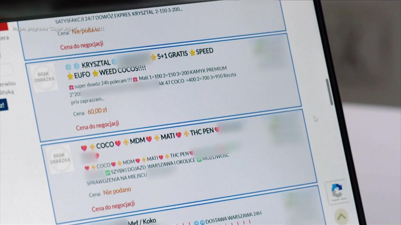 Mefedron z internetu w 20 minut z dostawą do domu. Uzależniają się już dzieci w wieku 12 lat