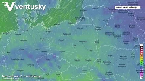 Prognozowana temperatura w najbliższych dniach