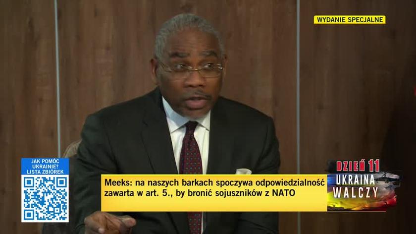 "Putin może wygrać bitwę, ale nie wygra wojny. Nie pozwolimy na to, by zło wygrało"