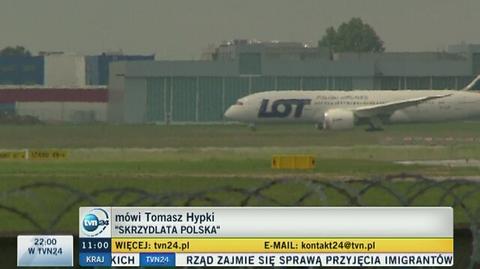 Warszawa. Dron bliski zderzenia z samolotem na lotnisku Chopina