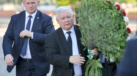 Jarosław Kaczyński na Wawelu