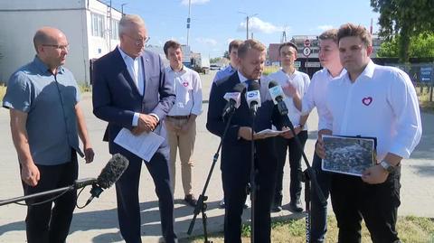 Ozdoba zakłócił konferencję Grabca. Doszło do przepychanki