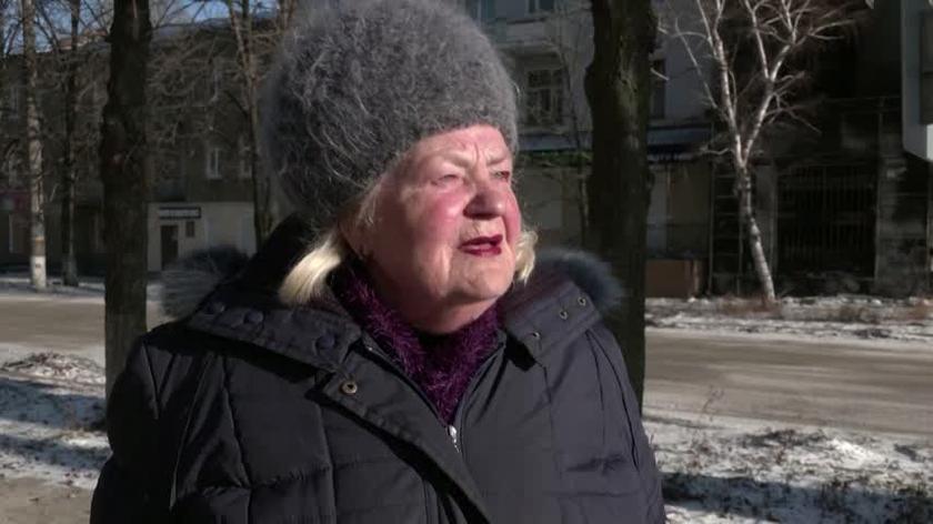 "Our city was very beautiful".  Interview in Bakhmut was interrupted by Russian bombing