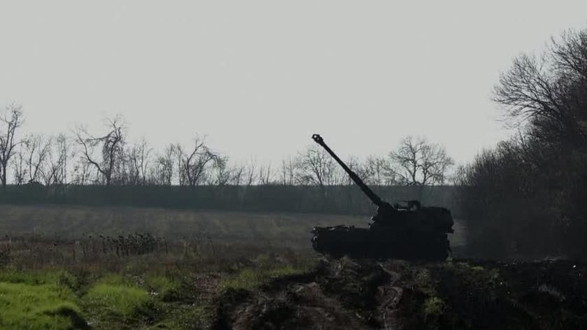 Pozycje ukraińskich wojsk w Donbasie