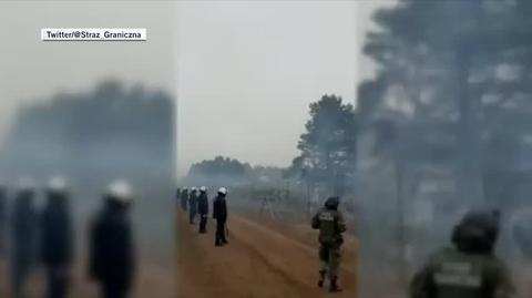 Straż Graniczna: strona białoruska przygotowuje się na dużą próbę forsowania granicy