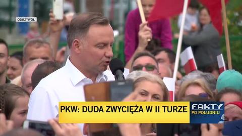 Duda: to była bardzo ostra kampania, pewnie momentami za ostra