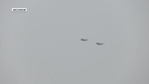 Pokaz chińskich myśliwców J-20 (wrzesień 2021)