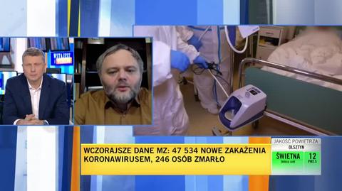 Franciszek Rakowski o rzeczywistej liczbie zakażeń w Polsce