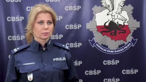 Rzeczniczka Centralnego Biura Śledczego Policji podinspektor Iwona Jurkiewicz o akcji w Wielkopolsce