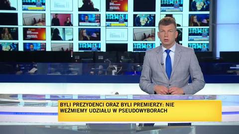 Byli premierzy i prezydenci deklarują, że nie wezmą udziału w wyborach