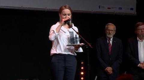 Brygida Grysiak odebrała nagrodę "Honorowego Tytanowego Oka" dla TVN24