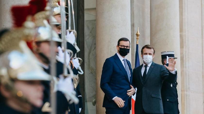 Premier Morawiecki z wizytą w Paryżu  
