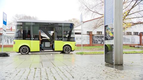 Autonomiczny bus testowany w Gliwicach