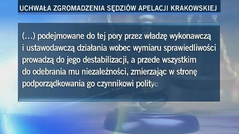 Uchwała Zgromadzenia Sędziów Apelacji Krakowskiej