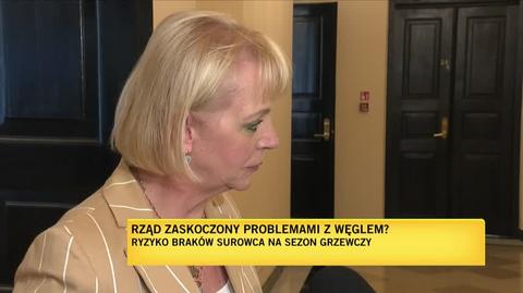 Anna Kwiecień: moim zdaniem rząd polski absolutnie zdał egzamin i tego węgla nie zabraknie