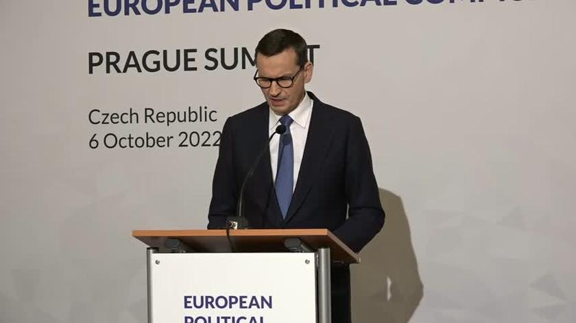 Morawiecki: szczyt w Pradze potwierdził, że Rosja jest w pełnej izolacji