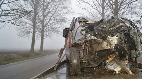 20-letni kierowca zginął pod Słupskiem