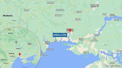 Rosjanie zaatakowali dzielnicę mieszkalną w Mikołajowie