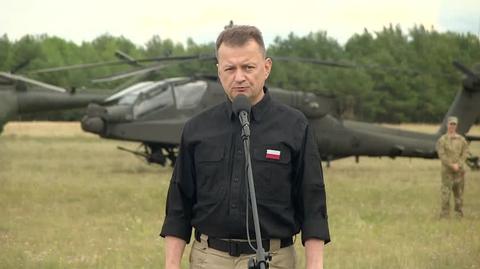 Błaszczak: wyposażymy Wojsko Polskie w 96 helikopterów Apache 