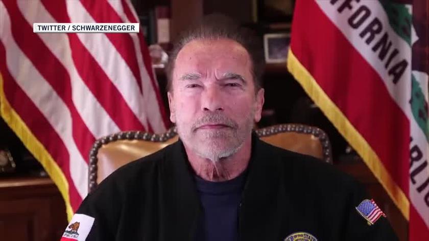 Arnold Schwarzenegger o zamieszkach na Kapitolu