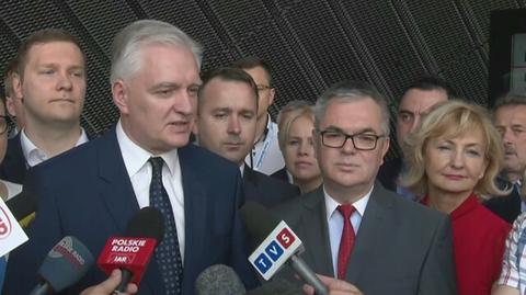 Jarosław Gowin powitał Janusza Buzka w Polsce Razem 
